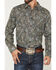 Image #3 - Gibson Trading Co Men's Last Call Paisley Print Long Sleeve Butt-Down Western Shirt - Big, Black, hi-res