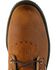 Image #6 - Justin Men's Cargo EH 8" Lace-Up Work Boots - Steel Toe, Bark, hi-res