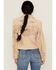 Image #4 - Scully Women's Fringe and Beaded Jacket , Cream, hi-res