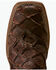 Image #4 - Ariat Men's Riverside Exotic Print Western Boots - Broad Square Toe, Brown, hi-res