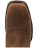 Image #6 - Durango Men's Saddle Waterproof Western Work Boots - Composite Toe, Brown, hi-res