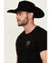 Image #2 - RANK 45&reg; Men's Southwestern Print Bull Logo Short Sleeve Graphic T-Shirt, Black, hi-res
