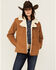 Image #1 - Wrangler Retro Women's Sherpa Jacket, Tan, hi-res