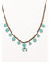 Image #2 - Shyanne Women's Mystic Skies Squash Blossom Beaded Necklace, Rust Copper, hi-res