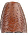 Image #6 - Smoky Mountain Men's Santa Fe Ostrich Print Performance Boots - Square Toe , Cognac, hi-res