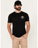 Image #2 - Troll Co Men's DHCM Wrencher Short Sleeve Graphic T-Shirt, Black, hi-res