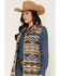 Image #2 - Outback Trading Co Women's Southwestern Whipstitch Button-Down Vest, Multi, hi-res