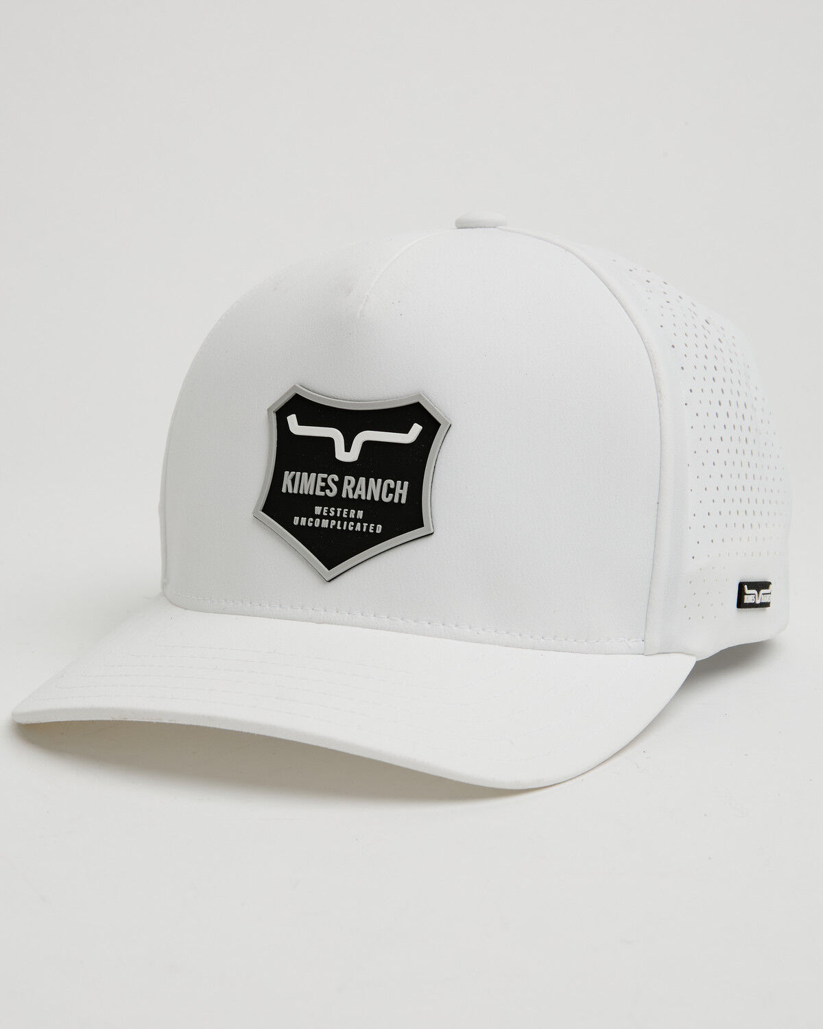 Image #1 - Kimes Ranch Women's Vista Logo Ball Cap, White, hi-res