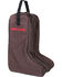 Image #1 - Boot Barn® Nylon Logo Boot Bag, Brown, hi-res