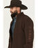 Image #2 - Ariat Men's Solid Concealed Carry Softshell Jacket - Tall, Chocolate, hi-res