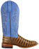 Image #2 - Horse Power Men's Toasted Caiman Print Western Boots - Square Toe, Tan, hi-res