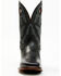 Image #4 - Dan Post Men's 11" Western Performance Boots - Broad Square Toe, Black, hi-res