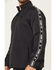 Image #3 - RANK 45&reg; Men's Hungup Windbreaker Hooded Pullover, Black, hi-res