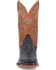 Image #4 - Dan Post Men's Exotic Ostrich Leg Western Boots - Square Toe , Blue, hi-res