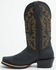 Image #3 - Justin Men's Frontier Cowboy Town Performance Western Boots - Square Toe, Black, hi-res