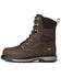 Image #2 - Ariat Women's Dark Brown Riveter 8" H20 400G CSA Glacier Grip Work Boot - Composite Toe, Brown, hi-res
