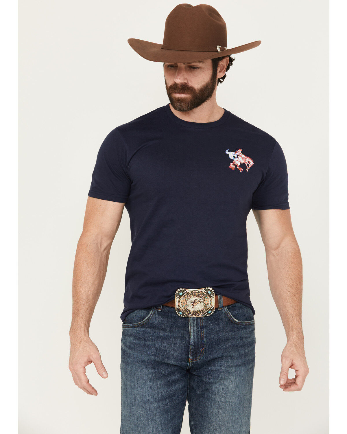 Image #2 - Cowboy Hardware Men's In God We Trust Short Sleeve Graphic T-Shirt, , hi-res