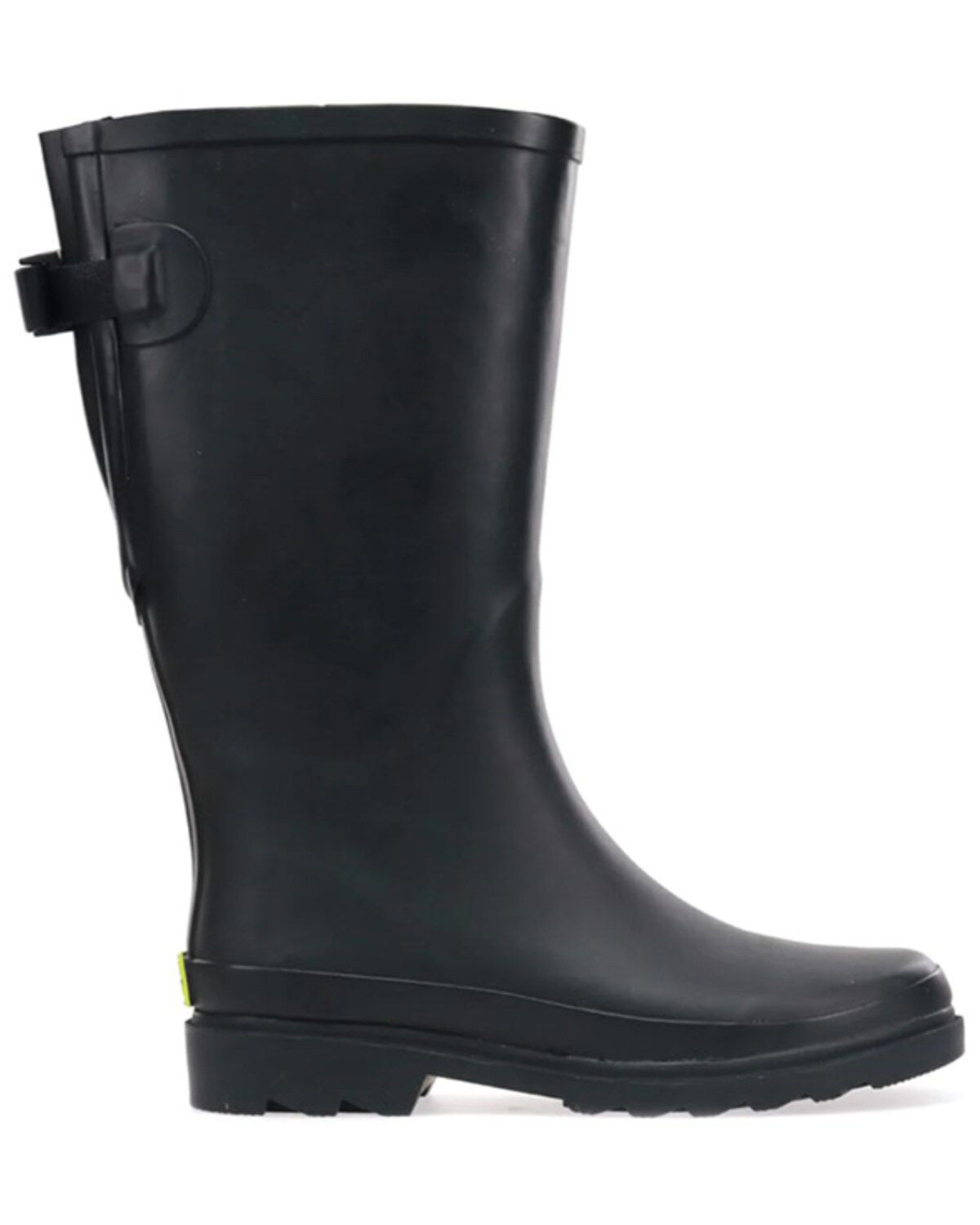 Image #2 - Western Chief Women&rsquo;s Matte Wide Calf Tall Rain Boots, Black, hi-res