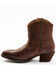 Image #3 - Shyanne Women's Sawyer Dolly Terra Western Fashion Booties - Round Toe , Cognac, hi-res