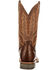 Image #4 - Lucchese Men's Rowdy Exotic Full-Quill Ostrich Western Boots - Square Toe, Chocolate, hi-res