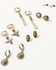 Image #1 - Shyanne Women's Americana Earring Set , Silver, hi-res