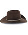 Image #4 - Cody James&reg; Men's Ramrod 3X Low Cattleman Pro Rodeo Felt Hat, Chocolate, hi-res
