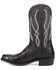 Image #3 - Dan Post Men's Exotic Ostrich Leg Western Boots - Square Toe , Black, hi-res