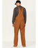 Image #4 - Hawx Men's Unlined Bib Overall, Rust Copper, hi-res