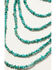 Image #2 - Paige Wallace Women's 7-Layer Turquoise Chip Bib Necklace, Turquoise, hi-res