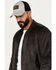 Image #2 - Moonshine Spirit&reg; Men's Faux Suede Bomber Jacket, Charcoal, hi-res