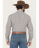 Image #4 - Cinch Men's Floral Geo Print Modern Fit Long Sleeve Button-Down Western Shirt, White, hi-res