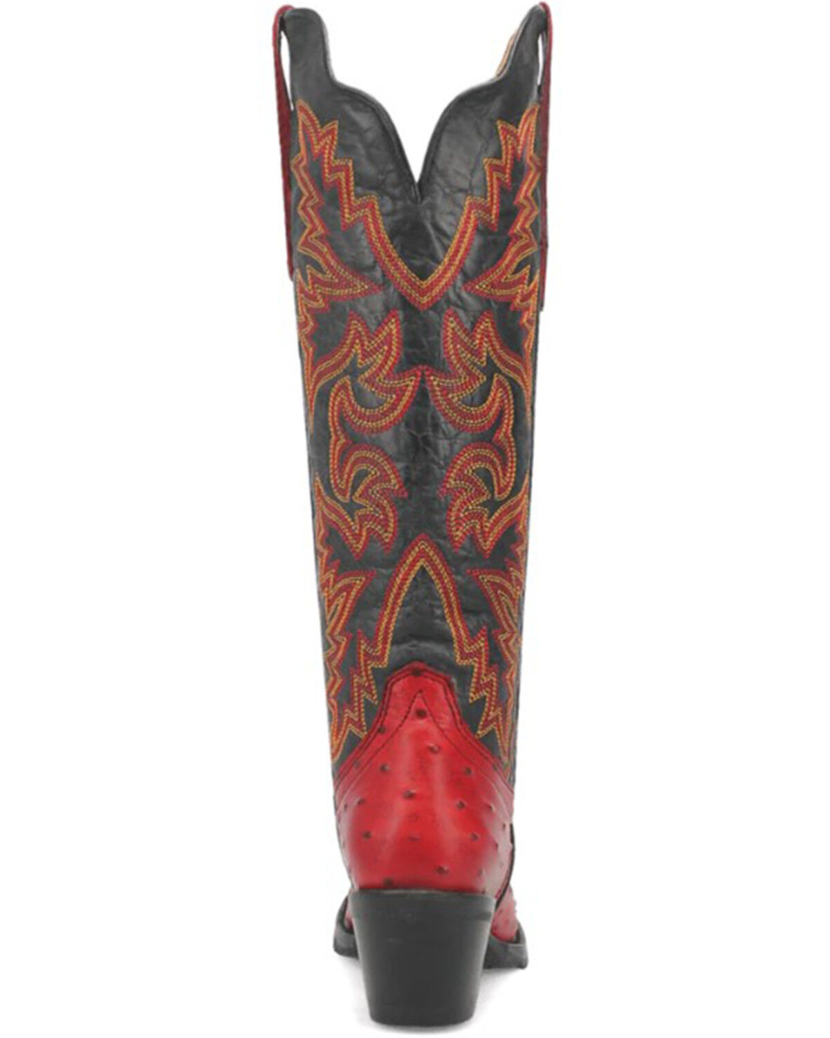 Image #5 - Dingo Women's Selene Tall Western Boots - Snip Toe, Red, hi-res