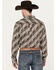 Image #4 - RANK 45&reg; Men's Altonwon Striped Geo Print Long Sleeve Button-Down Western Shirt, Coffee, hi-res