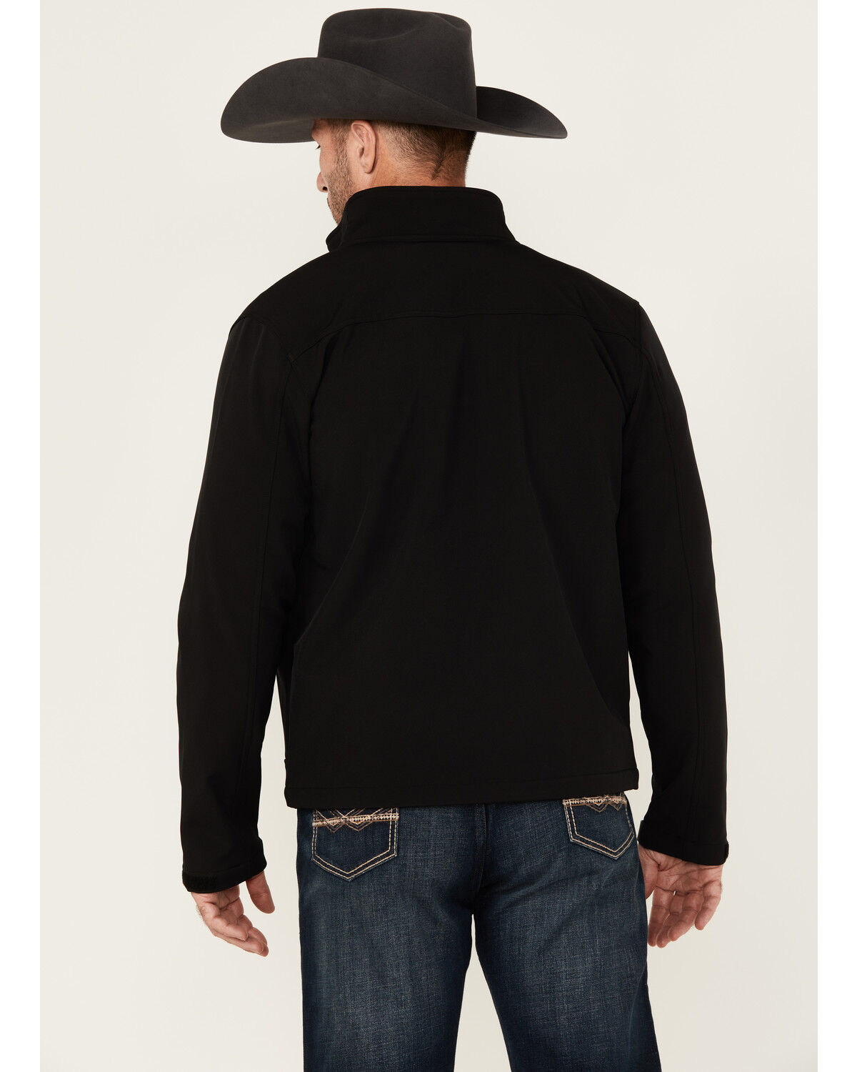 Image #4 - Cody James Men's Sharpshooter Concealed Carry Softshell Jacket - Tall, Black, hi-res