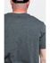 Image #5 - Hawx Men's Pocket Henley Short Sleeve Work T-Shirt - Tall, Charcoal, hi-res