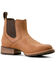 Image #1 - Ariat Men's Hybrid Low Boy Chelsea Western Boots - Round Toe, Brown, hi-res