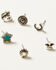 Image #2 - Shyanne Women's Stud Urban Cowgirl Earring Set - 24 Piece, Silver, hi-res