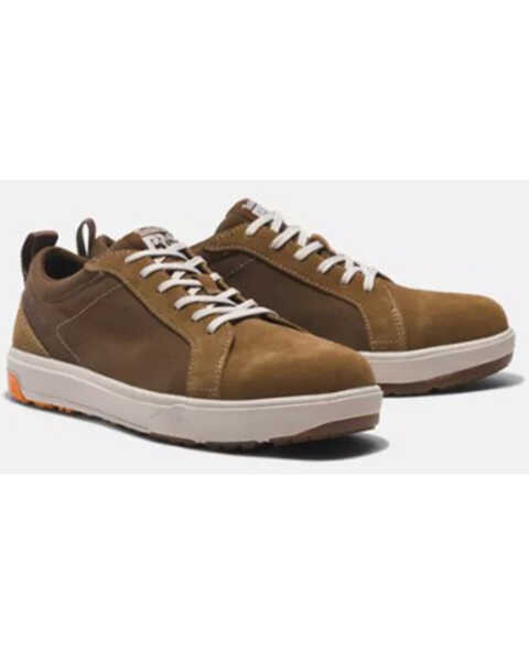 Image #1 - Timberland PRO Men's Berkley Oxford Work Shoes - Composite Toe, Brown, hi-res