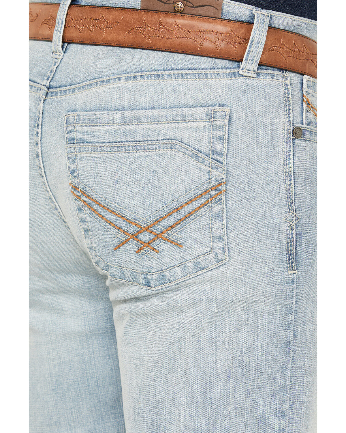 Image #4 - Cody James Men's Jamestown Wash Jackson Slim Straight Stretch Denim Jeans, Light Wash, hi-res