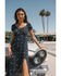 Image #1 - Idyllwind Women's Beth Jacquard Short Sleeve Midi Dress, Navy, hi-res