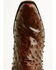 Image #6 - Dan Post Men's Marco Exotic Full Quill Ostrich Tall Western Boots - Square Toe, Brass, hi-res