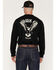 Image #1 - Hawx Men's FR Solid Hawk Long Sleeve Graphic Work T-Shirt, Black, hi-res