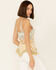 Image #4 - Sadie & Sage Women's Multi Calico Crochet Tassel Hem Cami, Multi, hi-res