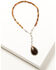 Image #1 - Shyanne Women's Heritage Valley Brown Agate Pendant Necklace , Silver, hi-res