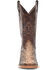 Image #4 - Corral Men's Exotic Python Western Boots - Broad Square Toe , Taupe, hi-res