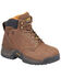 Image #1 - Carolina Women's 5" Lace-Up Raleigh Met Guard Work Boots - Aluminum Toe, Brown, hi-res