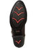 Image #6 - Laredo Men's Embroidered Round Toe Western Boots, Black Cherry, hi-res