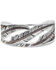 Image #1 - Montana Silversmiths Women's Wind Dancer Pierced Feather Cuff Bracelet, Silver, hi-res