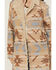 Image #3 - Idyllwind Women's Lynn Southwestern Print Fur Collar Shacket , Sand, hi-res