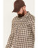 Image #2 - Cody James Men's FR Midweight Plaid Print Long Sleeve Pearl Snap Work Shirt , Rust Copper, hi-res